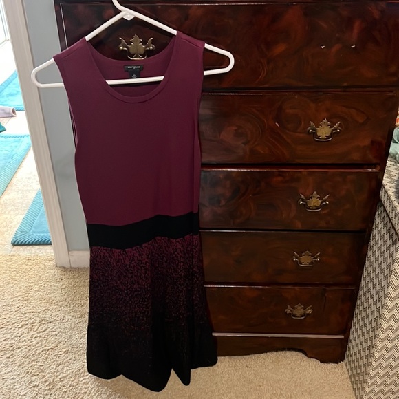 Ann Taylor maroon sweater dress - Picture 1 of 2